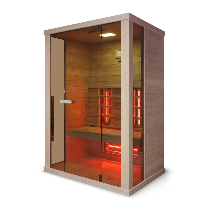Infrared heater sauna RedLight Top Set-2