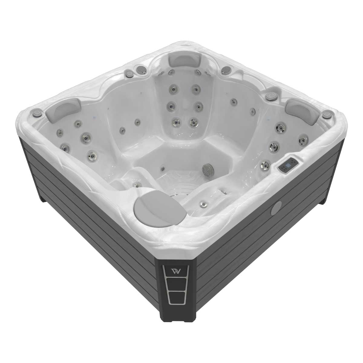 Wellis Budapest Life hot tub sterling silver